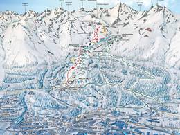 Mappa delle piste Hoch-Imst - Imst