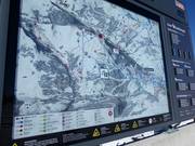 Grandi pannelli informativi con vista dettagliata e panoramica