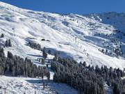 Area sciistica libera presso lo Zillertal Shuttle