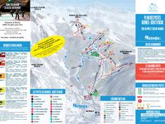 Mappa delle piste Bernex