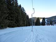 Sciovia presso Javořák/Kladenska bouda