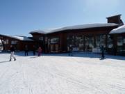 La caffetteria alla stazione a valle