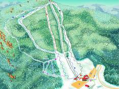 Mappa delle piste Eck-Riedelstein - Arrach