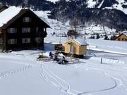 Chiosco presso la discesa a valle Schwendi-Wildhaus