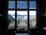 Vista dal Westin Riverfront sulle piste