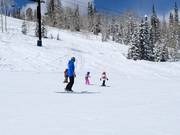 Corso di sci presso la seggiovia Link