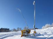 Lancia da neve presso la seggiovia Kißlingerlift