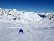 Ampia pista Nörderjoch