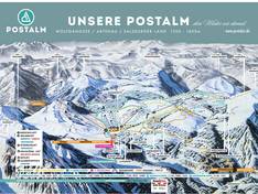 Mappa delle piste Postalm am Wolfgangsee