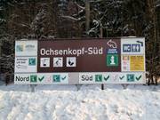 Tabellone informativo Ochsenkopf Süd
