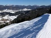 Itinerario sciistico a valle