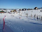 Area di esercitazione con skilift a fune