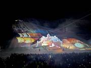 Spettacolo show dell’Adventure Night a Serfaus