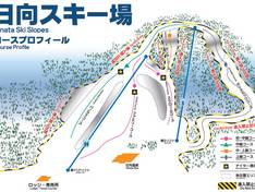 Mappa delle piste Hinata