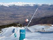 Cannone da neve a Masella