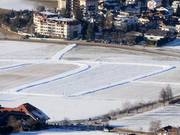 Piste da fondo innevate a Riscone