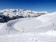 Bacino di accumulo al Lauberhorn