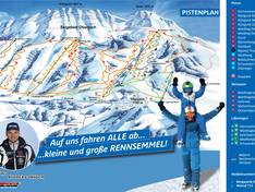 Mappa delle piste Oberjoch (Bad Hindelang) - Iseler