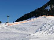 Pista facile presso lo skilift Ressebichl