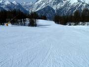 La pista rossa 77 verso Sansicario