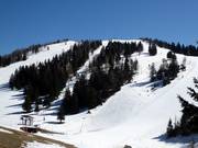 Vista sulle due piste Kržišče