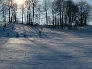 Discesa nella parte superiore