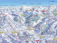 Mappa delle piste La Braye - Château d'Oex