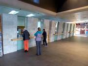 Area casse molto curata presso la Silvrettabahn