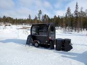 Chiosco nel comprensorio sciistico di Levi