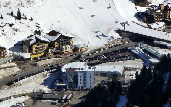 Obertauern: Accesso nei comprensori sciistici e parcheggio – Accesso, parcheggi Obertauern