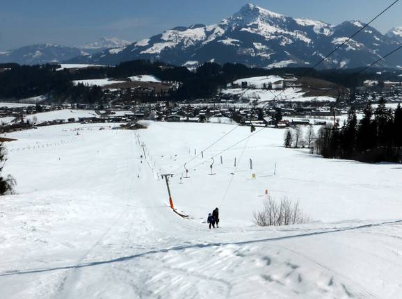 Übungslift Reith - Skilift con T-bar/ancora