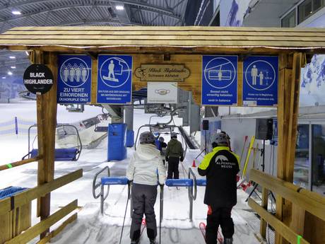 Germania dell'Ovest: Orientamento nei comprensori sciistici – Orientamento Alpenpark Neuss