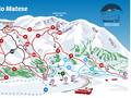 Mappa delle piste Campitello Matese