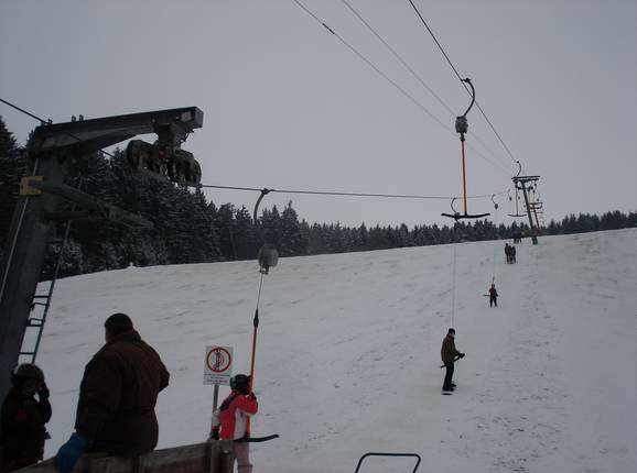 Hanslmühle - Skilift con T-bar/ancora