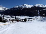 Pista pratica con skilift Crasta