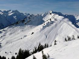 Walmendingerhorn/Heuberg - Mittelberg/Hirschegg