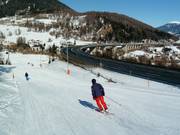 Discesa per famiglie con autostrada del Brennero
