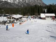 La pista facile presso la seggiovia Kleine Götschenlift