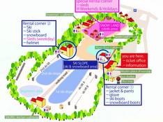 Mappa delle piste Mt. Rokkō Snow Park