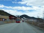 Skibus nell’area sciistica Åre