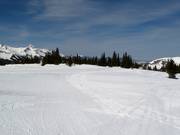 Le piste facili partono dalla Prospect Express