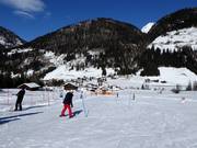 Sciovia presso la stazione a valle