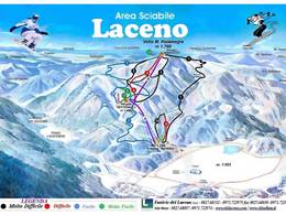 Mappa delle piste Laceno - Bagnoli Irpino