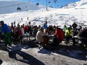 Ristorante sul ghiacciaio al Tiefenbachferner