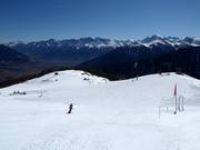 Pista Tschunggaipiste alla stazione intermedia