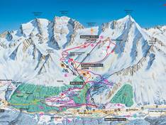 Mappa delle piste Hohsaas - Saas-Grund