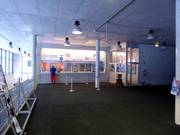 Area casse curata alla stazione a valle