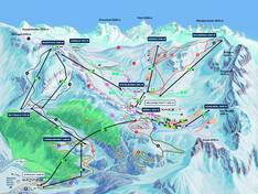 Mappa delle piste Melchsee-Frutt (Kerns)