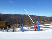 Innevamento con lance nell’area sciistica Thredbo