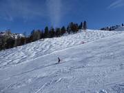 Itinerario sciistico Sennjoch accanto alla discesa Quellenabfahrt